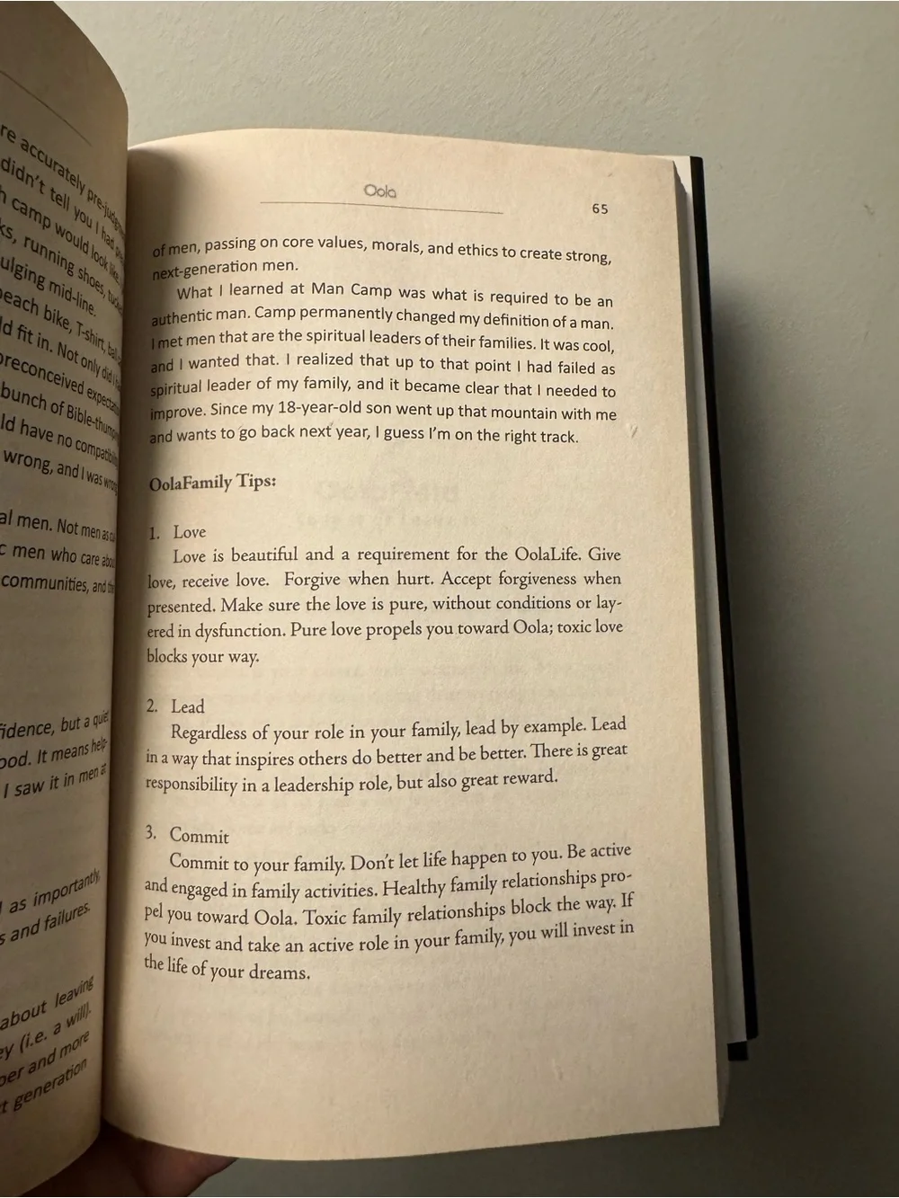 Find Balance — Black and Green Self-Help Book by